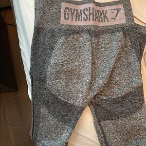 Gymshark Charcoal Textured Leggings
